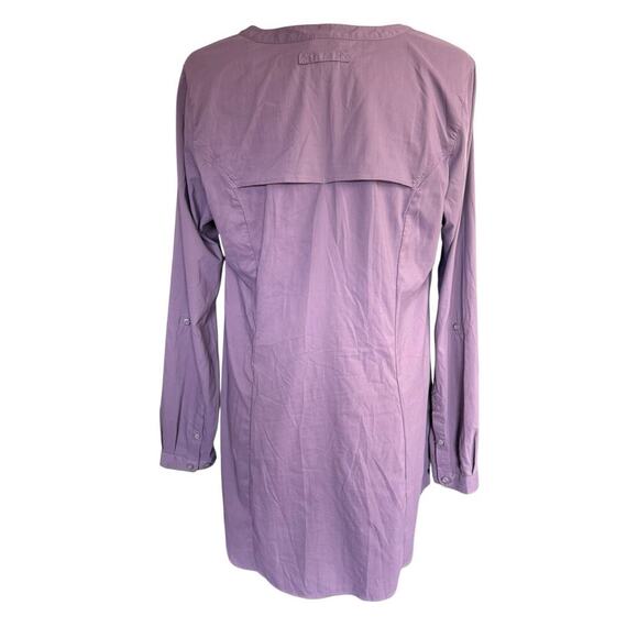 Duluth Trading Company Ladies Armachillo Cooling Shirt M Purple Athleisure - Picture 4 of 12